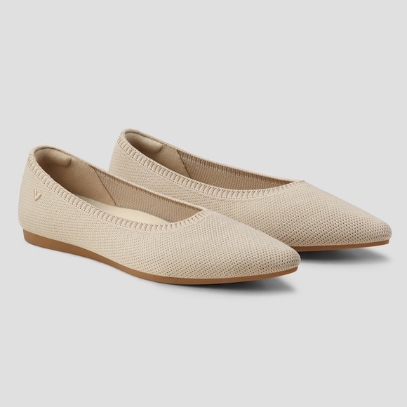 Vivaia Shoes - Vivaia Pointed-Toe Ballett Flats Aria 5 Color Almond Size EU 39.5